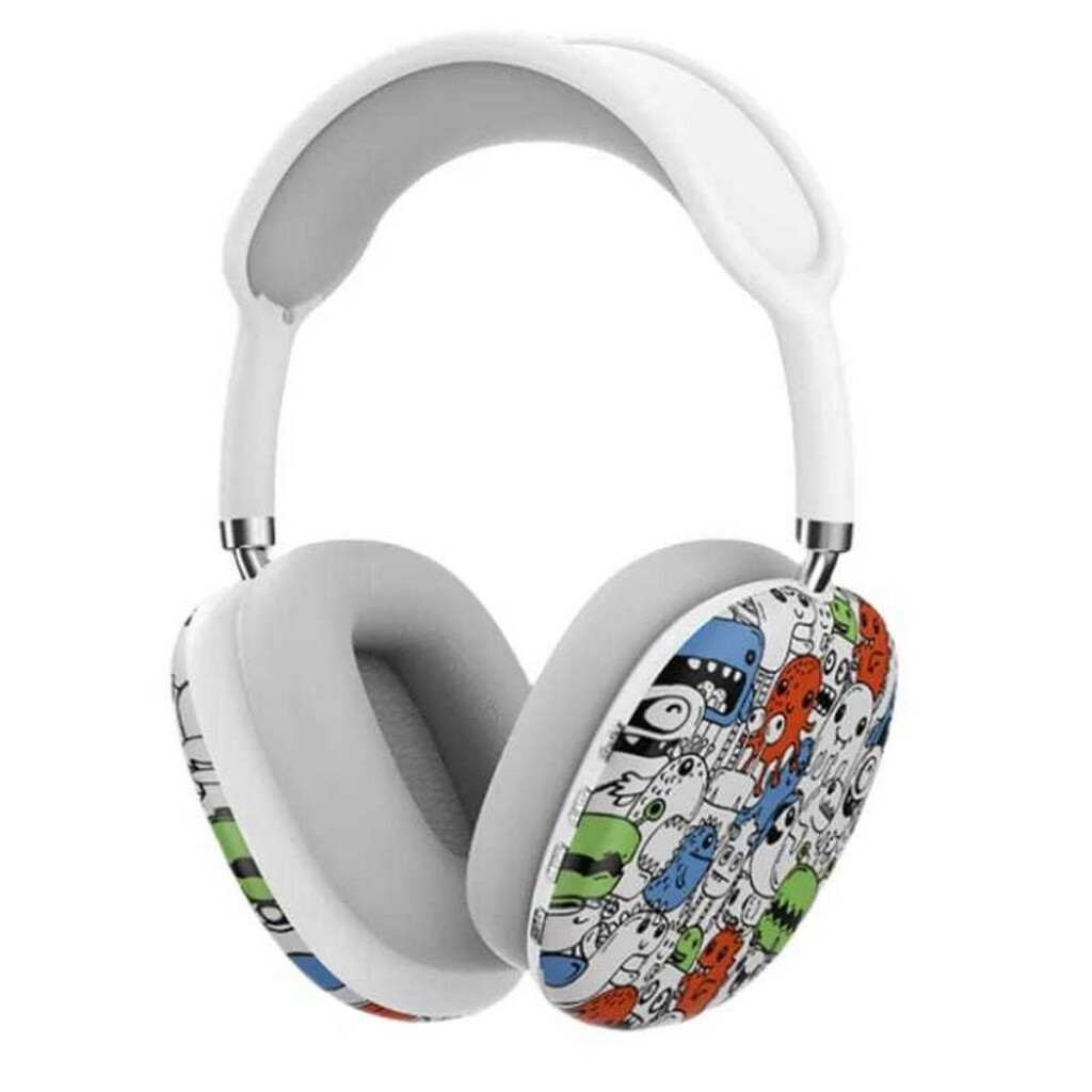 Fone de Ouvido Headset Bluetooth 5.3 com Microfone Branco Monsters X-CELL - XC-BTH-52