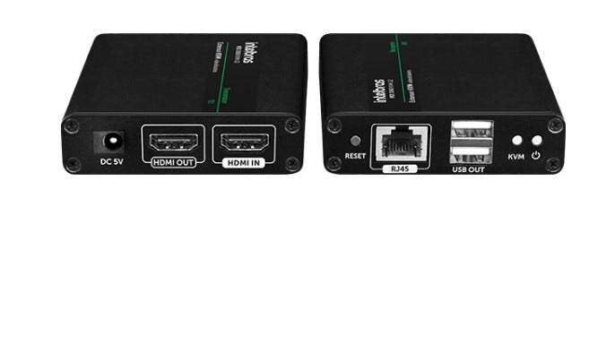 Extensor KVM Vídeo e Dados VEX 3060 KVM G2 Intelbras