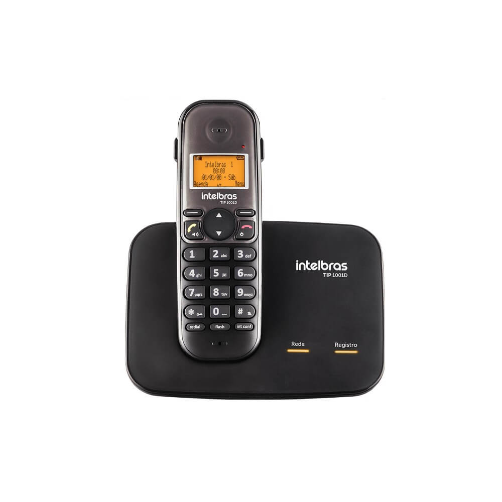 Telefone IP Sem Fio DECT TIP 1001 D Intelbras