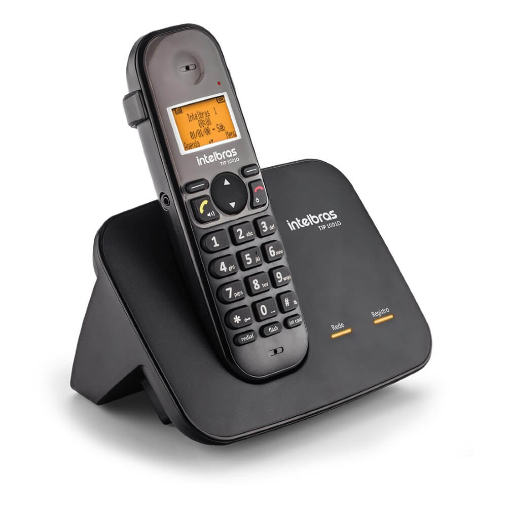 Telefone IP Sem Fio DECT TIP 1001 D Intelbras