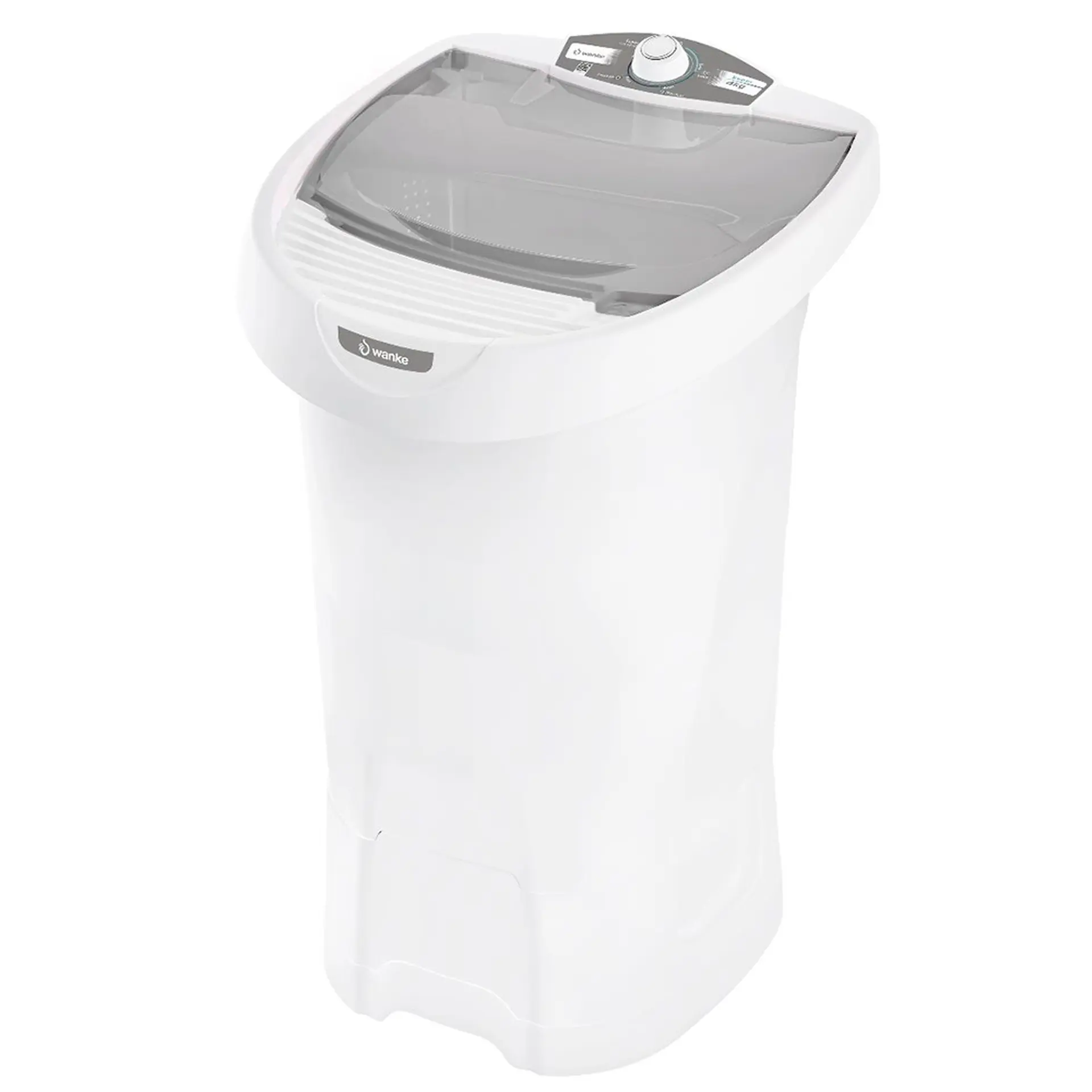 Tanquinho Wanke Super 4kg Semiautomático 4 Programas Timer 1507000 - Branco - 110 Volts