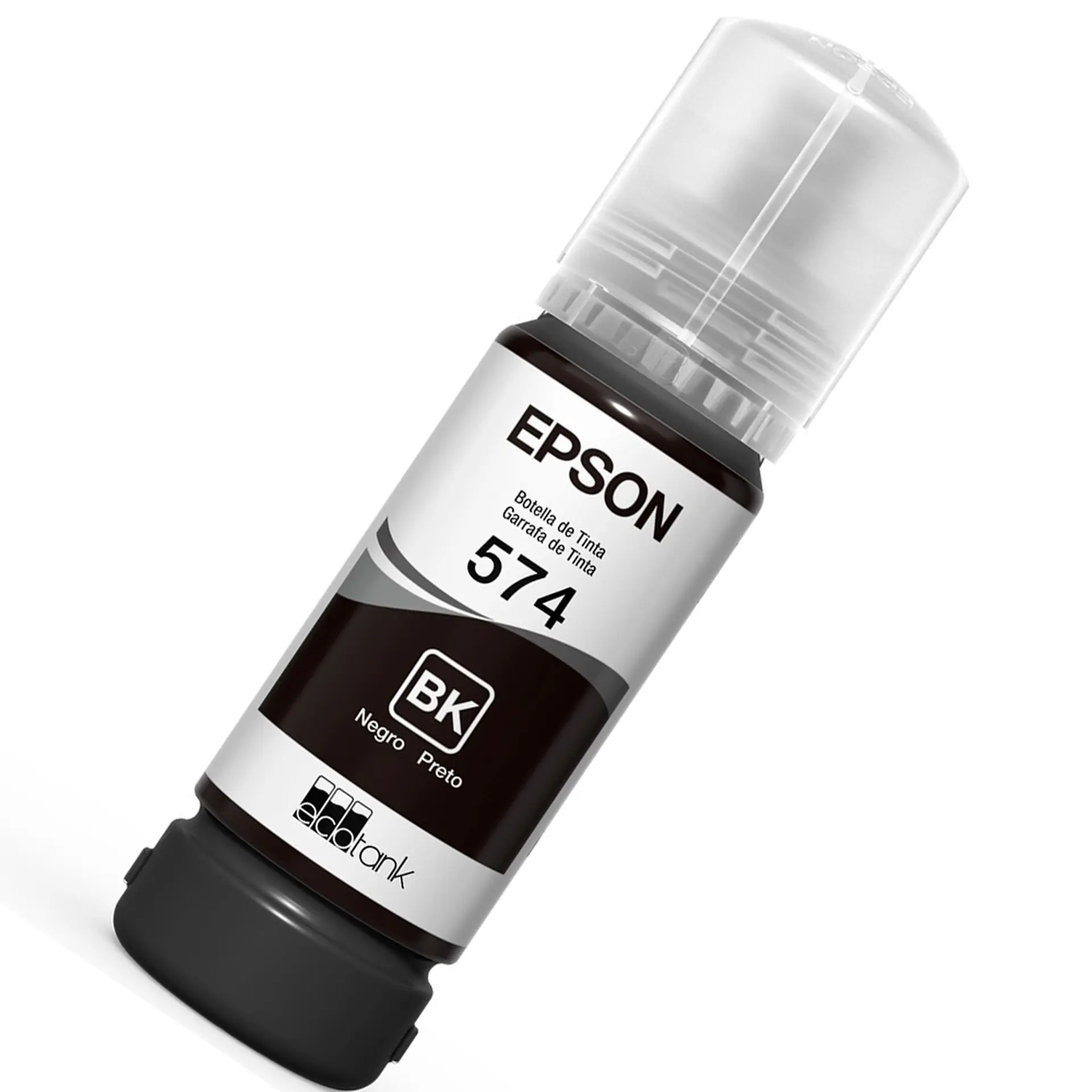 Refil para Tanque de Tinta Epson Preto N°T574 Até 2.100 Páginas T574120-AL
