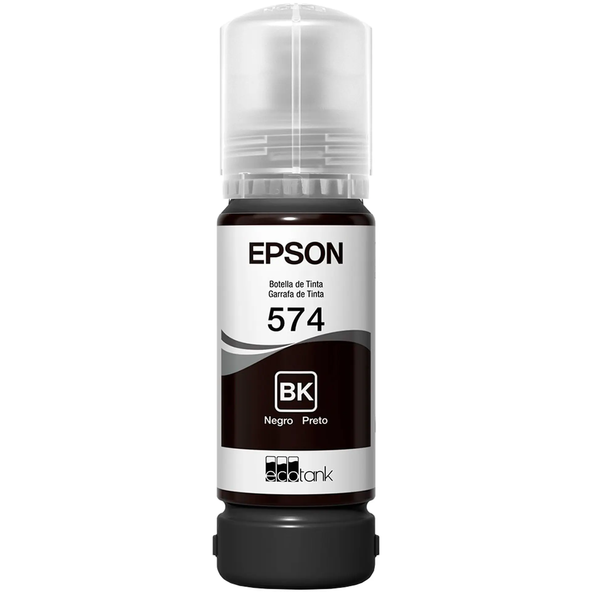 Refil para Tanque de Tinta Epson Preto N°T574 Até 2.100 Páginas T574120-AL