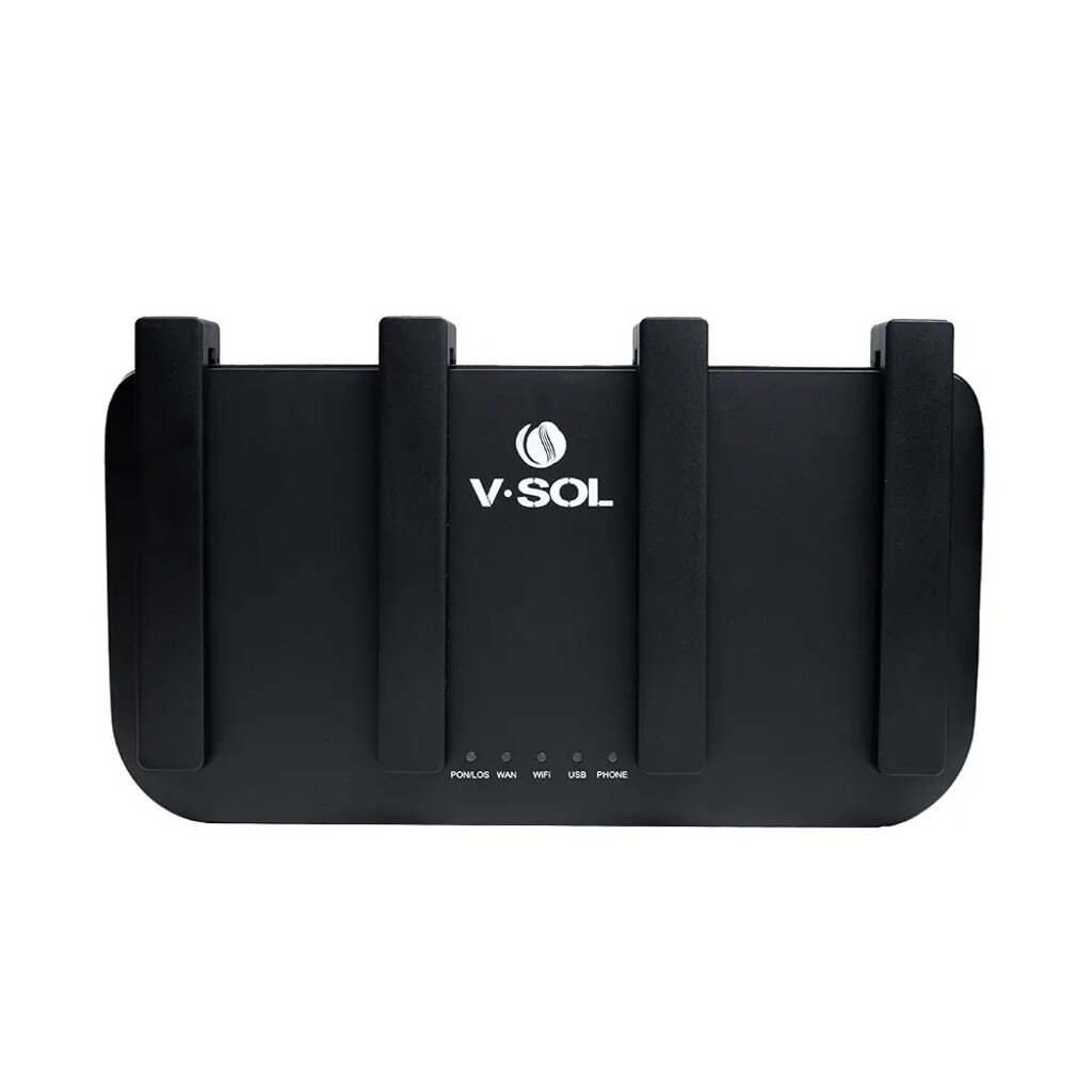 Roteador ONT GPON/EPON + Wireless AX1800  Dual Mode Gigabit 4 Antenas + 1 Porta G/Epon - HG325AX