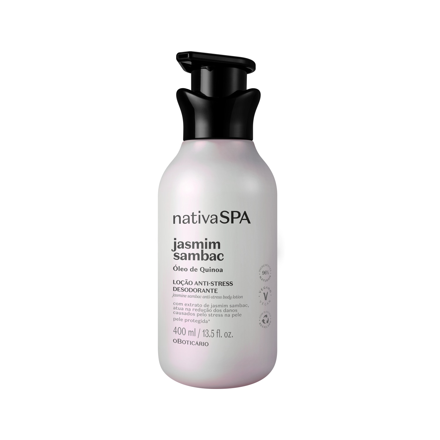 Combo Nativa SPA Jasmim Sambac: Loção Corporal 400ml + Refil 400ml