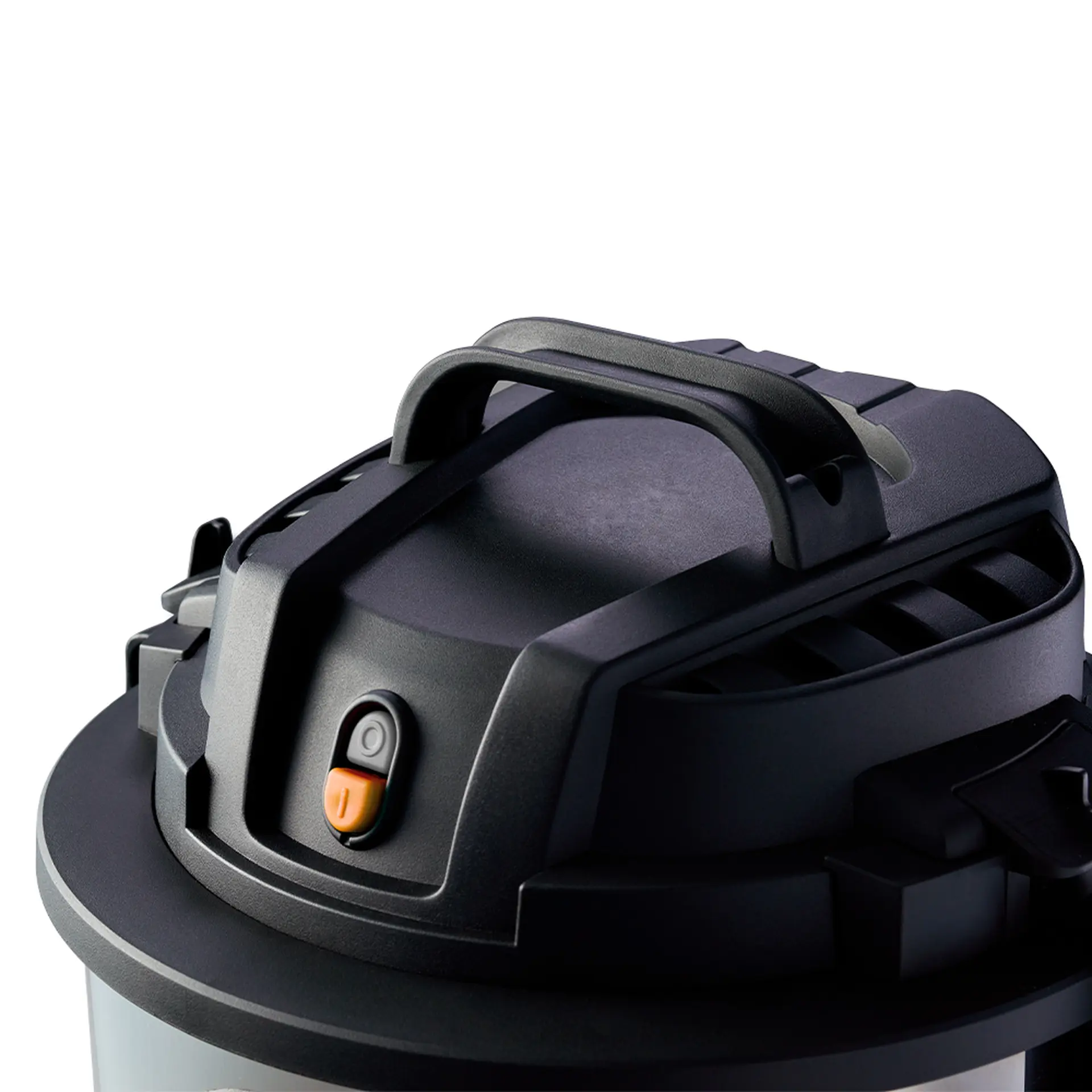 Aspirador Wap GTW20 Pó e Água 20L 1600W Filtro Removível Função Sopro - Inox/Preto - 110 Volts