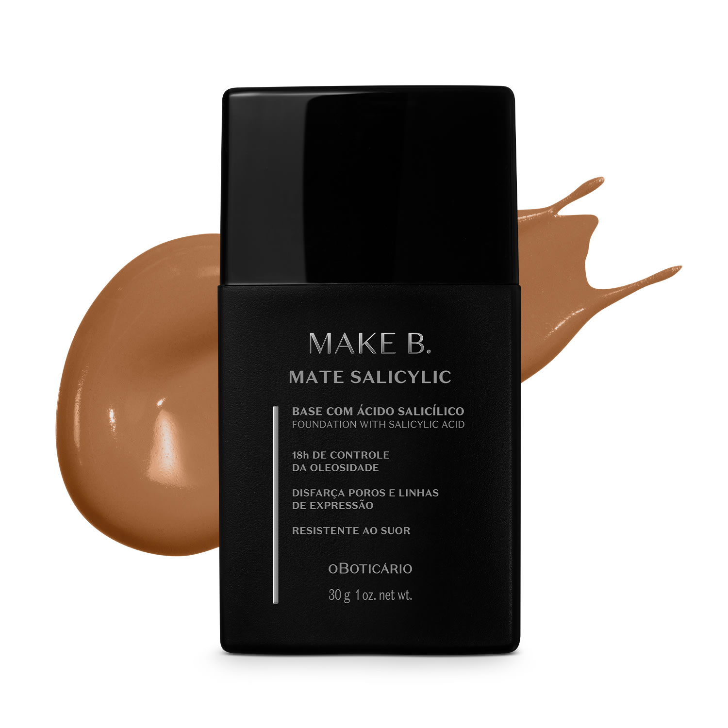 Base Líquida Cor 250 Make B. Mate Salicylic 30g
