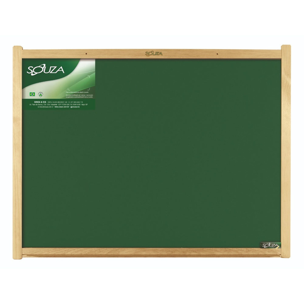 Quadro de Avisos em Feltro Standard 40x30 Cm com Moldura de Madeira Souza  - 3242