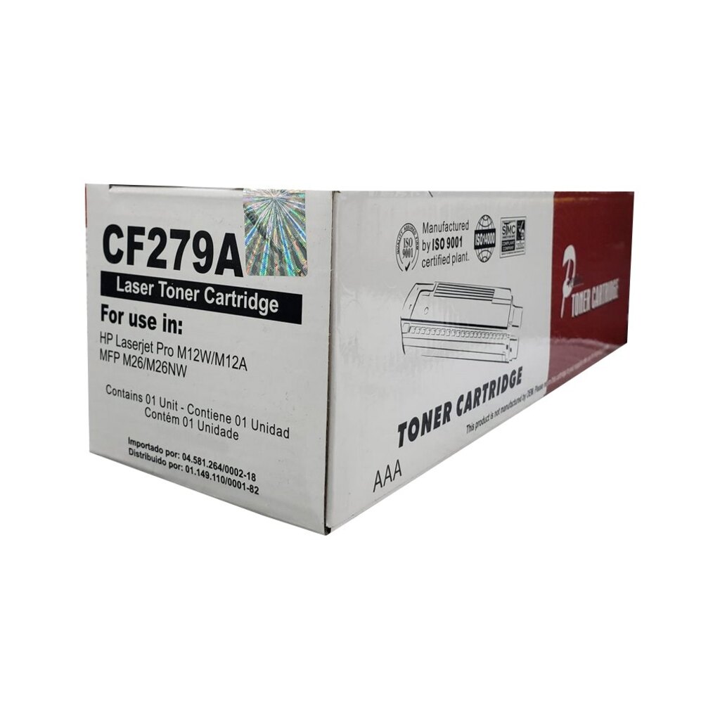 Toner HP Preto HtCompany - CF279A - M12A, M12W, M26