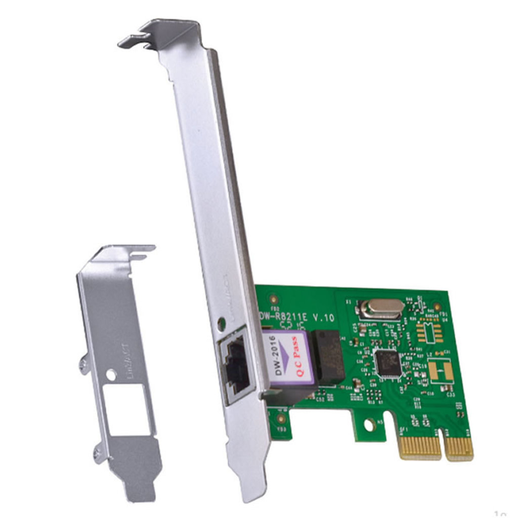 Placa de Rede PCI-E 10/100/1000 Gigabit Ethernet Vinik PRV1000E