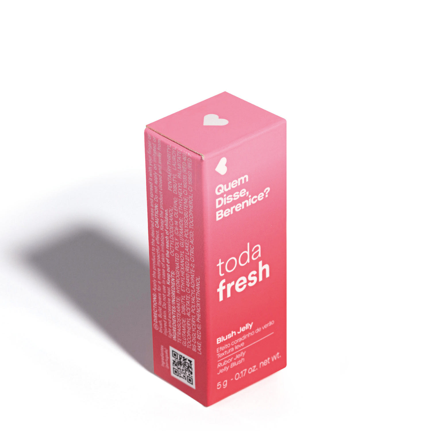 Blush Jelly Rosa Pink Toda Fresh Quem Disse, Berenice? 5g