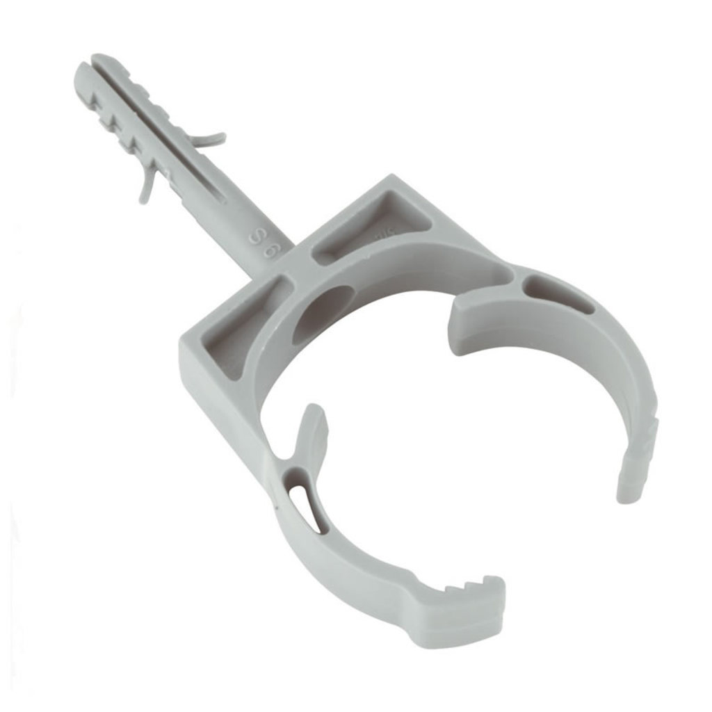 Abraçadeira para Eletroduto Tramontina Plastibox 1" Cinza com Bucha 57257/003 - Unitário