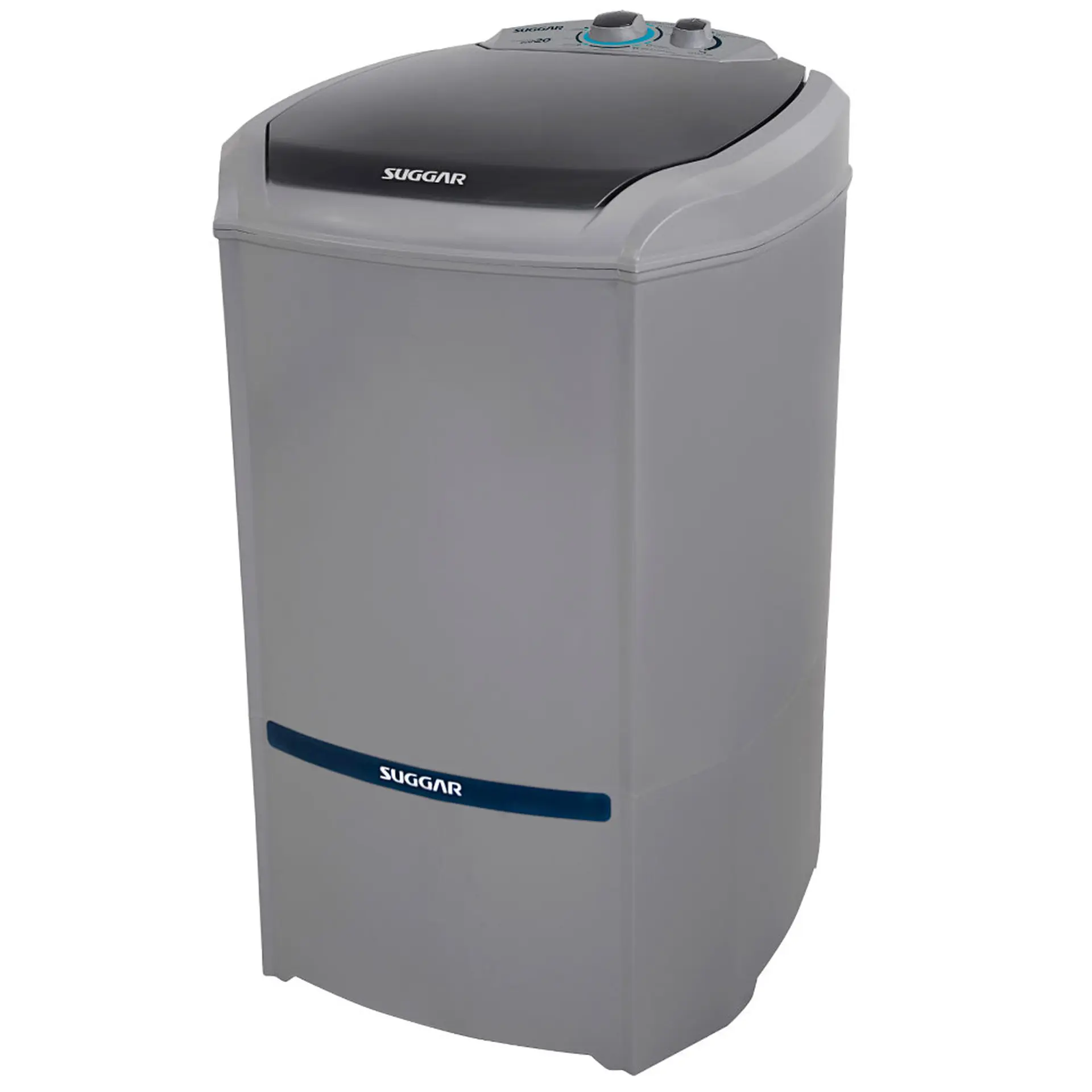 Máquina de Lavar Suggar Lavamax Eco 20kg Semiautomática com Timer LE200 - Prata - 110 Volts