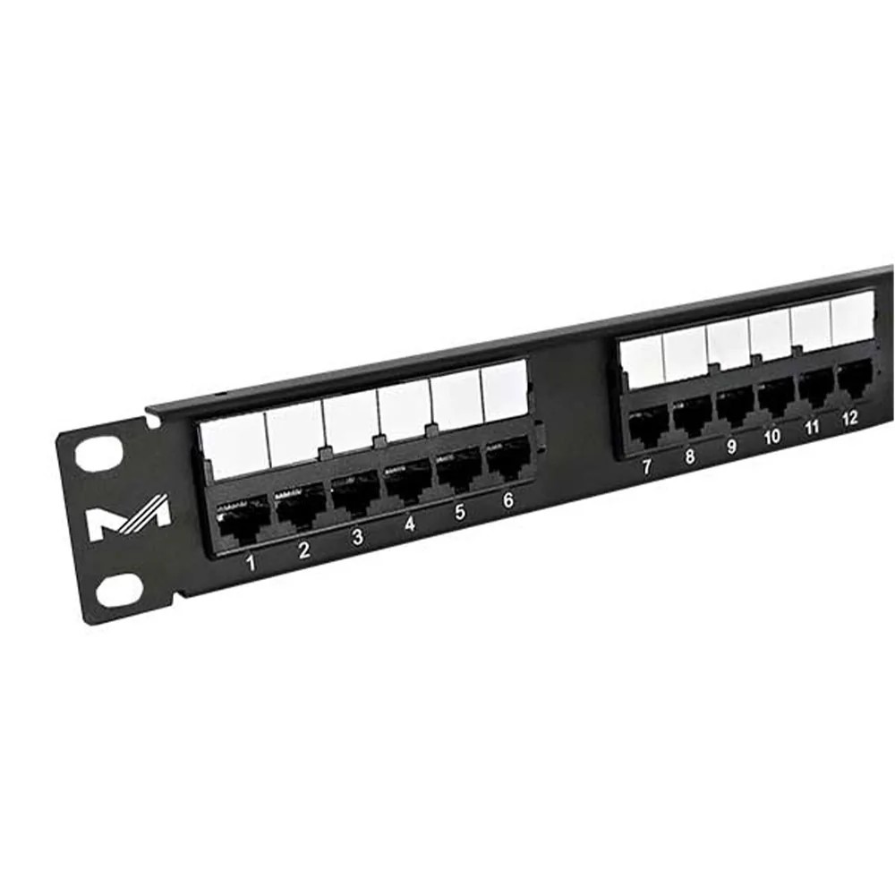 Patch Panel 24 Portas Cat.5e Megatron 916
