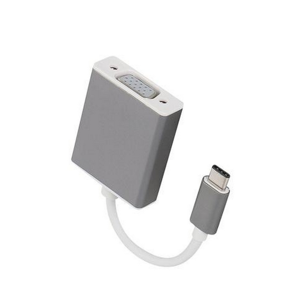 Conversor USB Type-C 3.1 Macho para VGA Fêmea F3 - 126