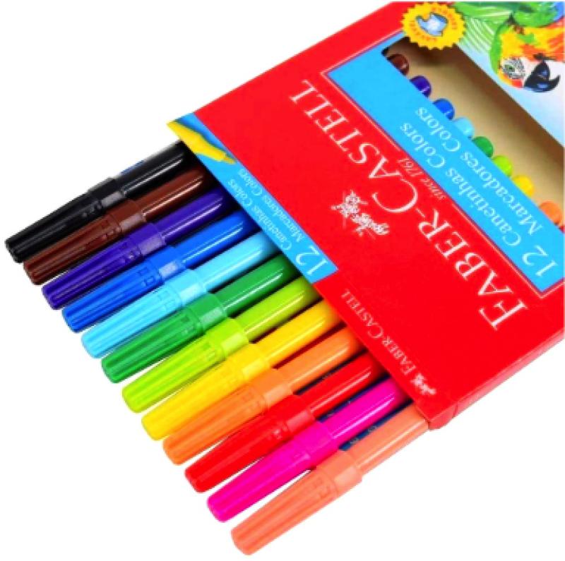 Caneta Hidrocor Faber Castell 12 Cores