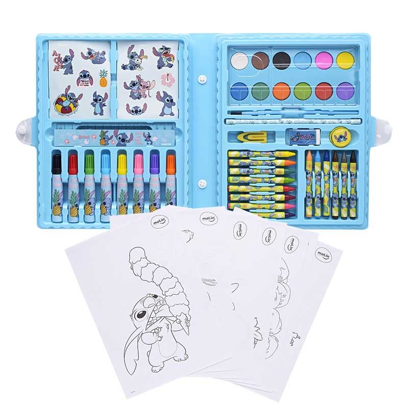 Maleta de Pintura Molin STITCH com Vários Itens