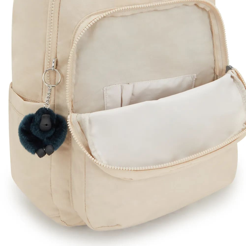 Mochila Kipling Seoul Grande Back To Bege