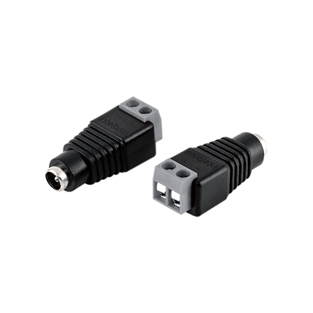 Conector P4 Fêmea Conex 1000 Intelbras Pacote 10 Peças