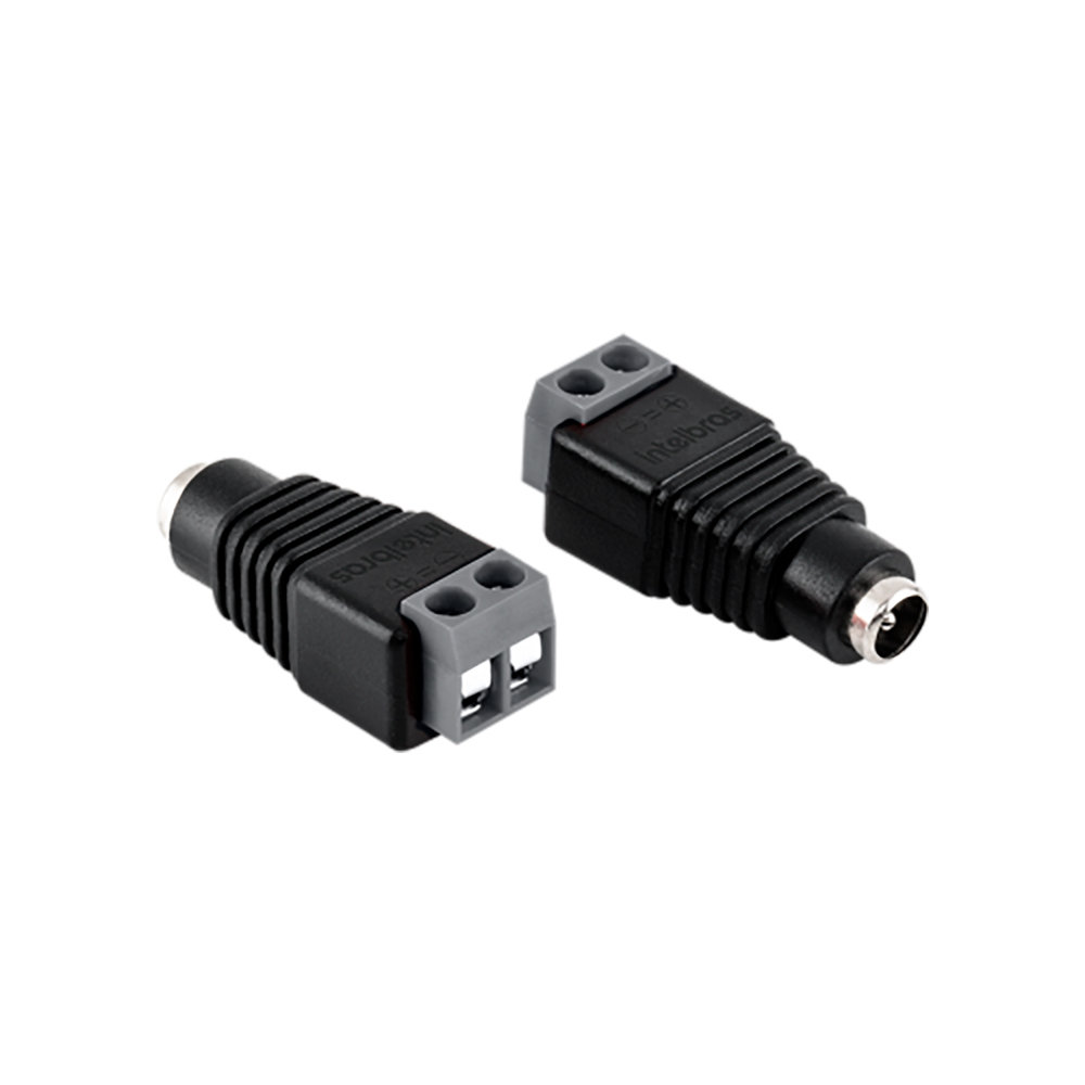 Conector P4 Fêmea Conex 1000 Intelbras Pacote 10 Peças