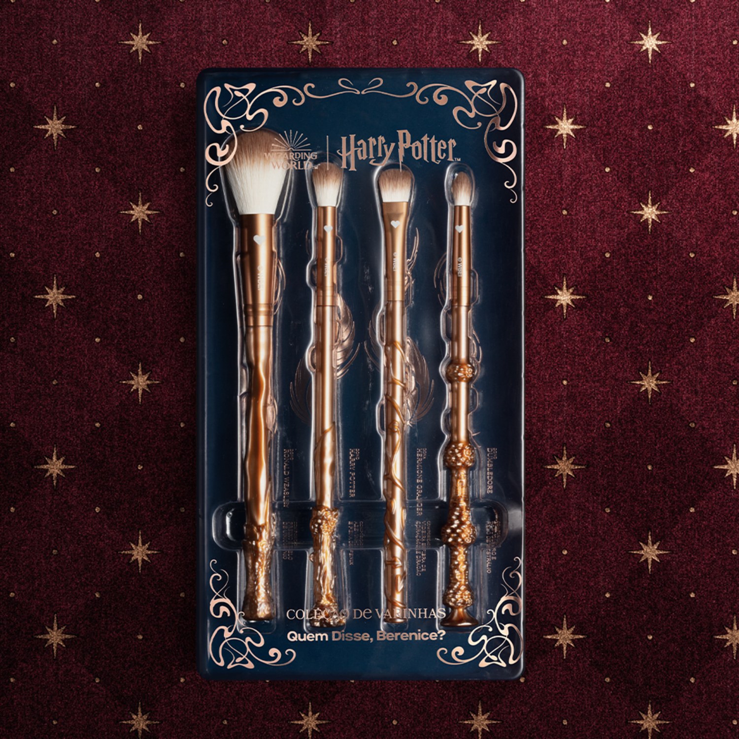 Kit de Pincéis Para Maquiahem Quem Disse, Berenice? Harry Potter