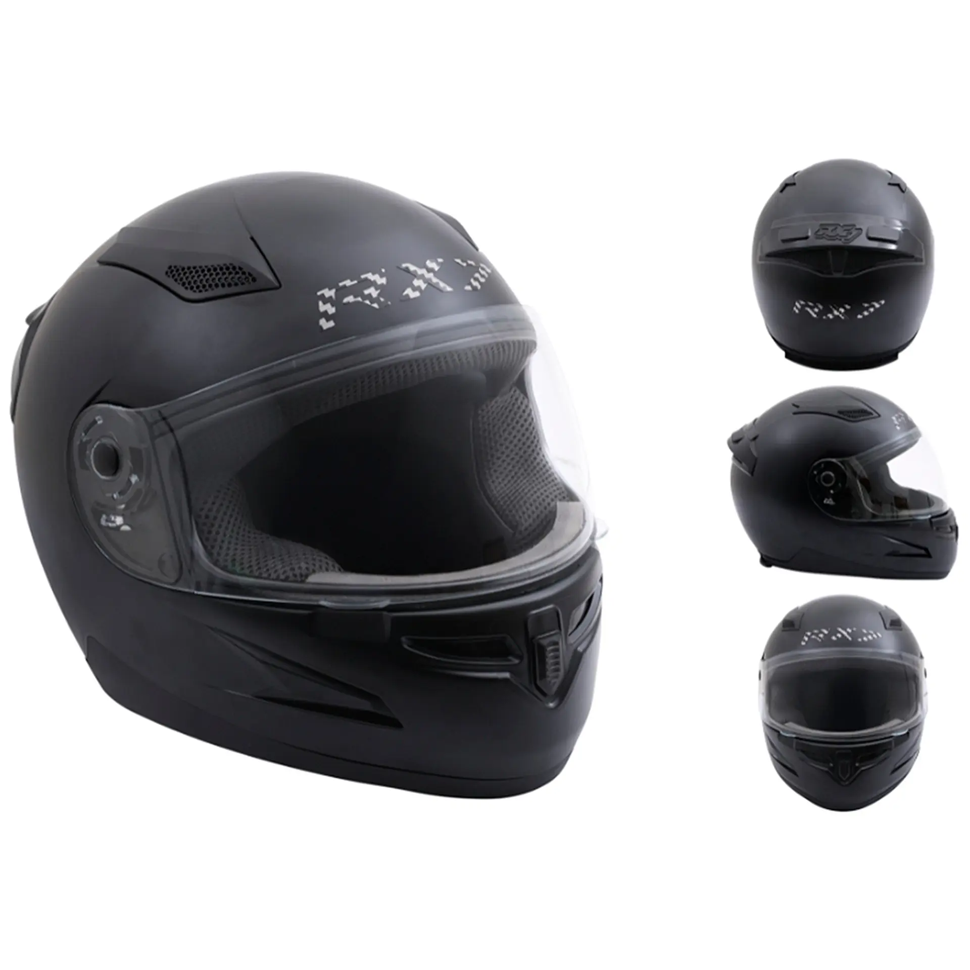 Capacete de Moto Fechado 58 Gow RX7 Solid - Preto Fosco