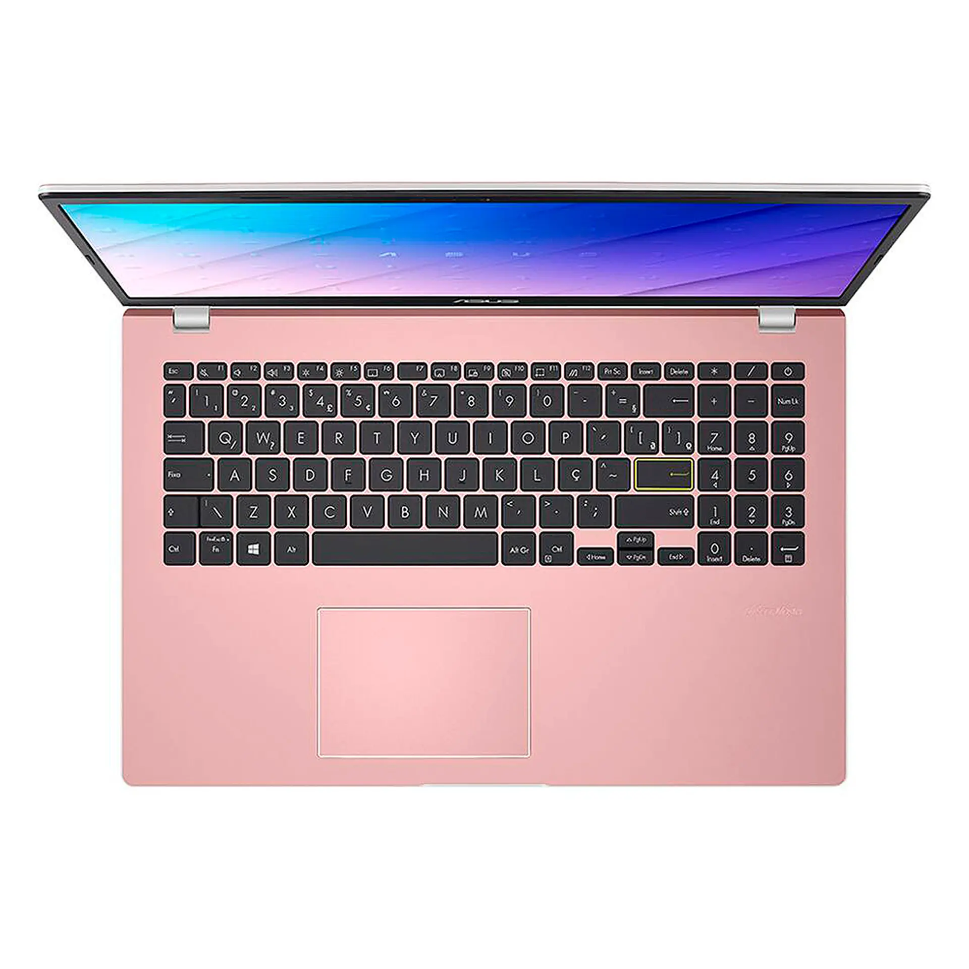Notebook Asus Vivobook Go 15 Intel Celeron 4GB 128GB EMMC 15.6" - Rose - Bivolt