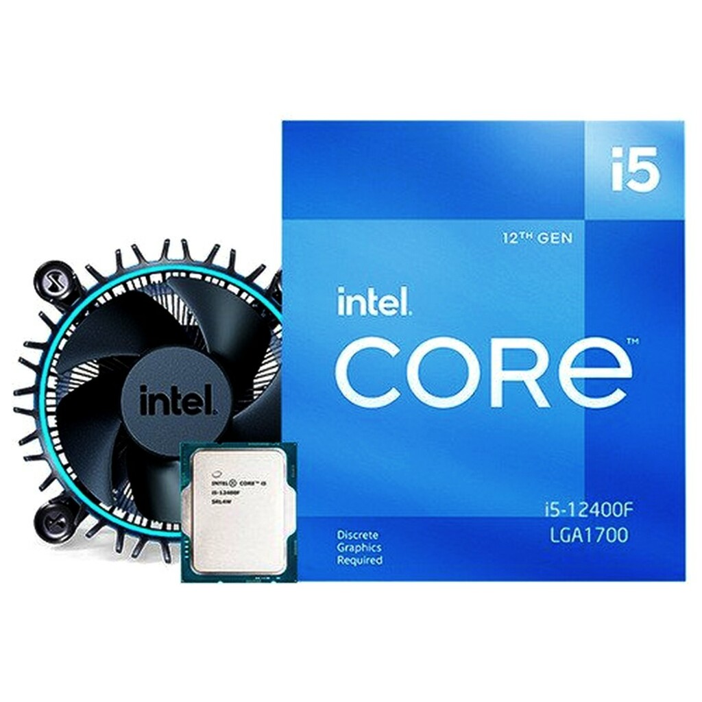 Processador Intel Core-I5 12400F 2.5Ghz LGA1700G12 18MB Cache BX8071512400F