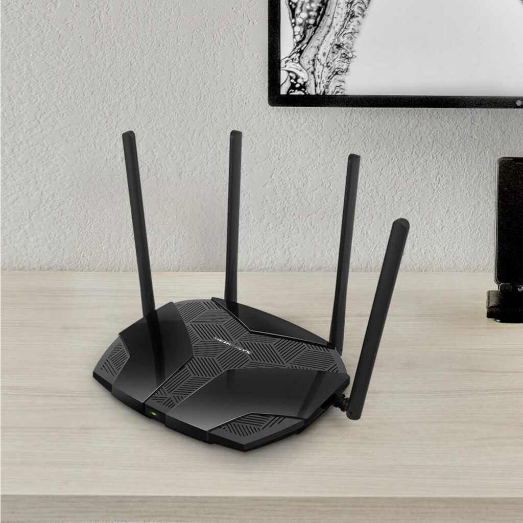 Roteador Wireless Mercusys AX1800 Gigabit Dual Band 4 Antenas Mu-mimo Wi-Fi 6 - MR70X