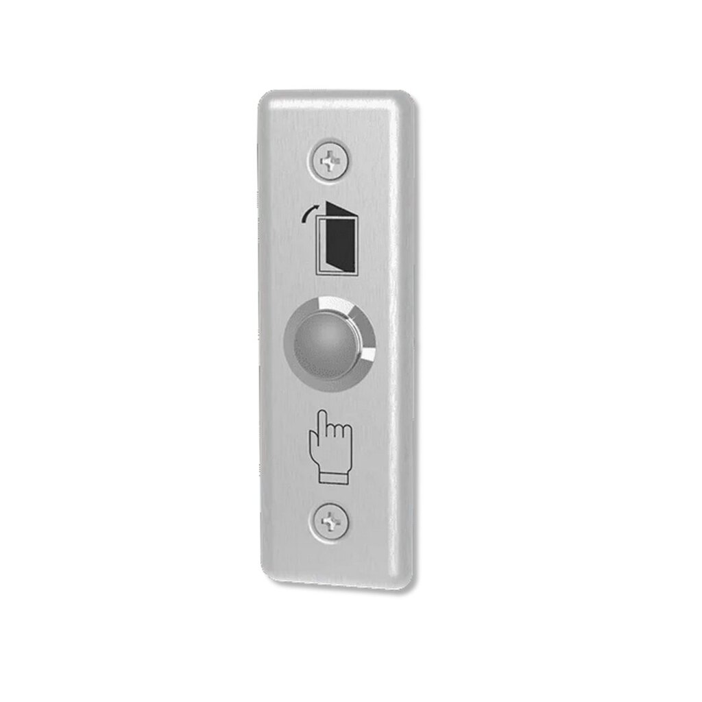 Botoeira de Saída Embutir com Fio Miniatura Painel de Aluminio Control iD BOT/INOX