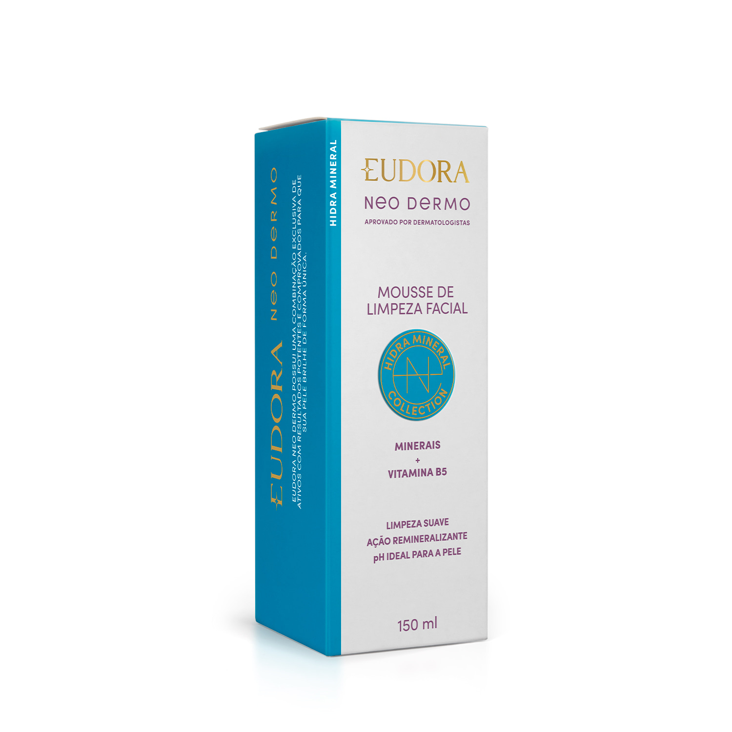 Mousse de Limpeza Facial Neo Dermo Hidra Mineral Collection 150ml
