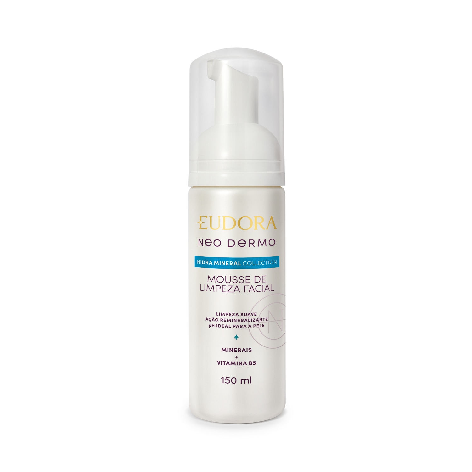 Mousse de Limpeza Facial Neo Dermo Hidra Mineral Collection 150ml