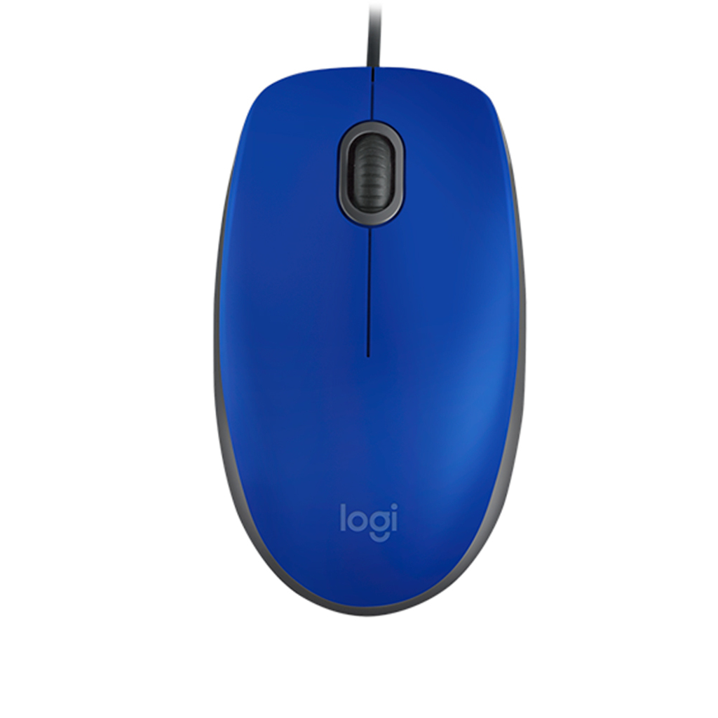 Mouse USB Logitech M110 Silent 1000 Dpi Azul - 910-006662