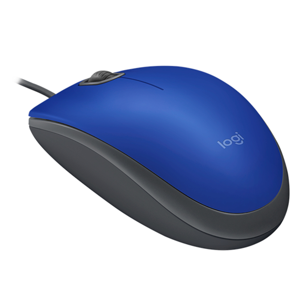 Mouse USB Logitech M110 Silent 1000 Dpi Azul - 910-006662