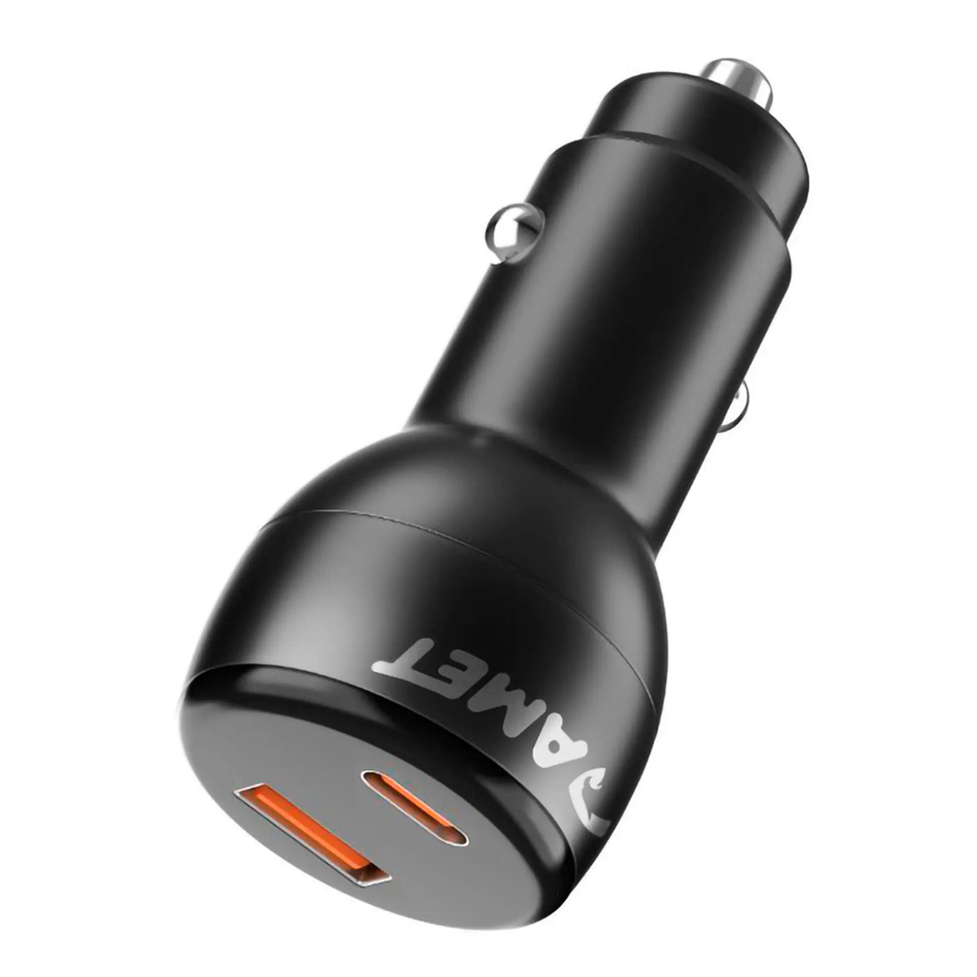 Carregador Amet Veicular para Starlink Fastcar 65W Com Cabo - Preto - 12 Volts