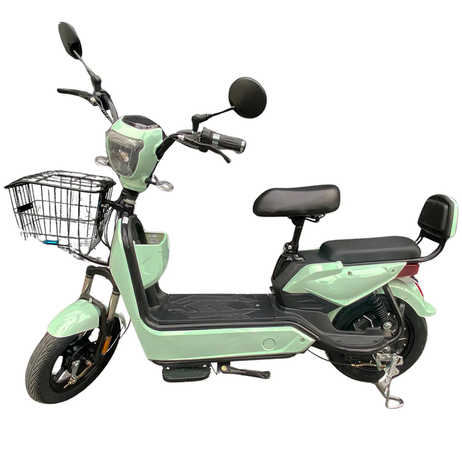 Scooter Elétrica Bike 7 Elemovi 500W Freio à Tambor - Verde Claro - Bivolt