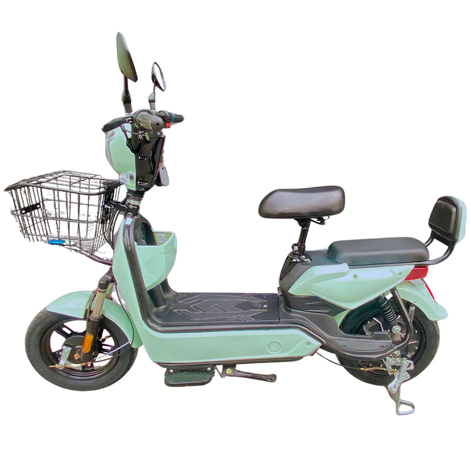 Scooter Elétrica Bike 7 Elemovi 500W Freio à Tambor - Verde Claro - Bivolt