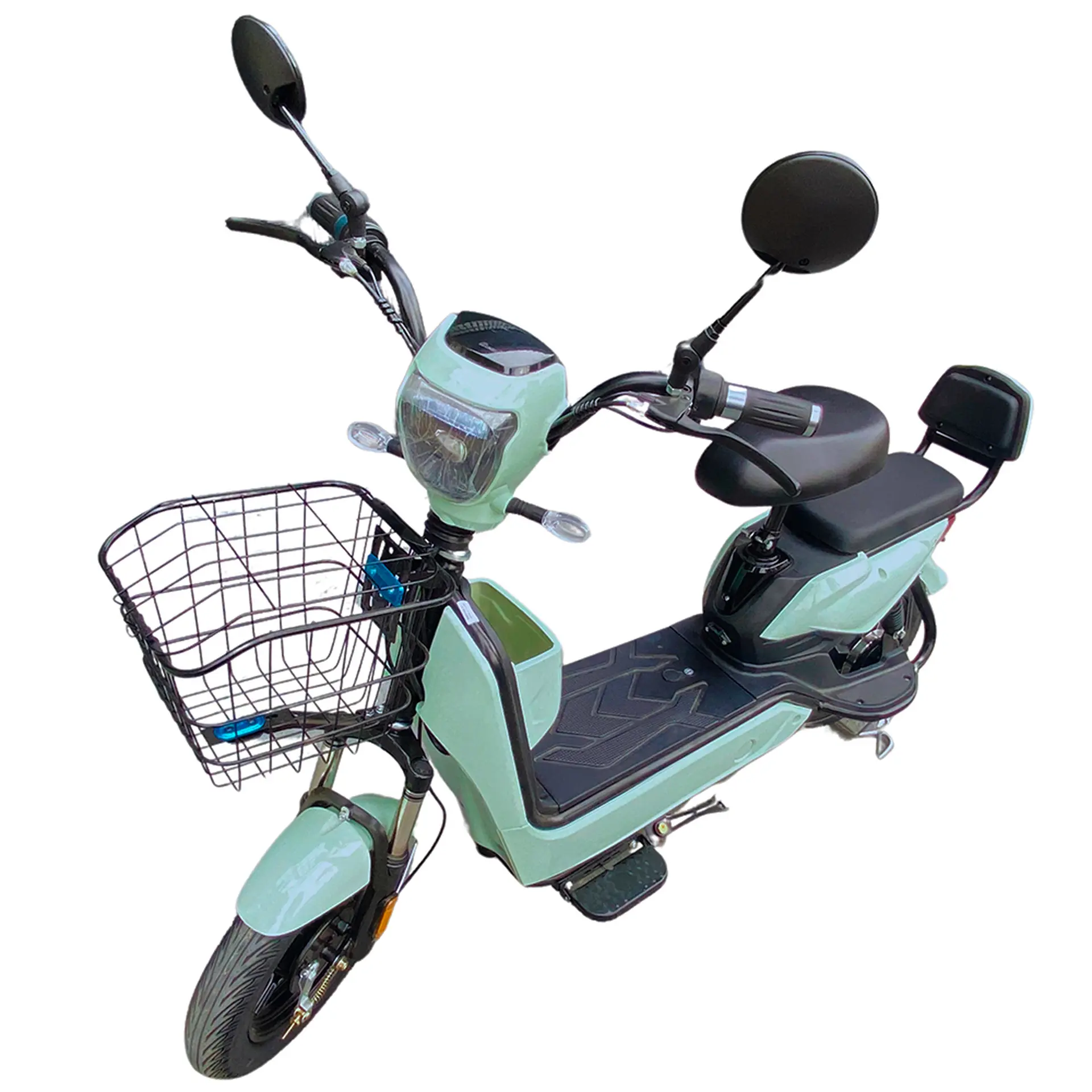 Scooter Elétrica Bike 7 Elemovi 500W Freio à Tambor - Verde Claro - Bivolt