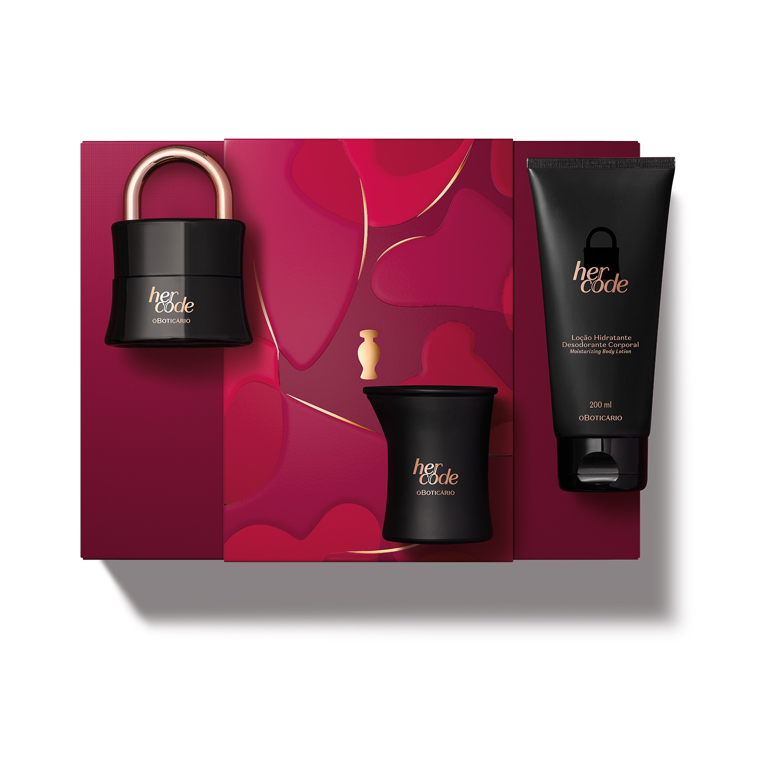 Kit Presente Her Code (3 itens)