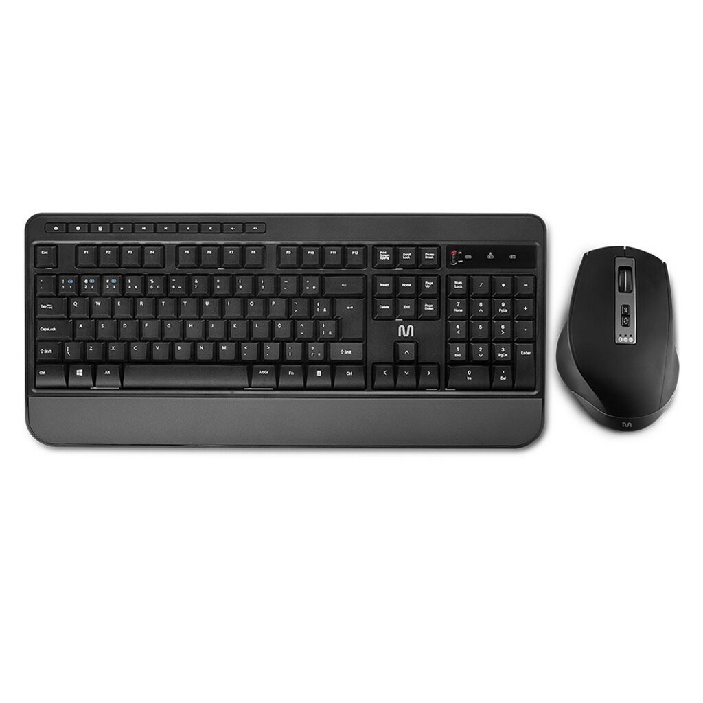 Kit Teclado + Mouse sem Fio Multimídia Multi Preto - TC301