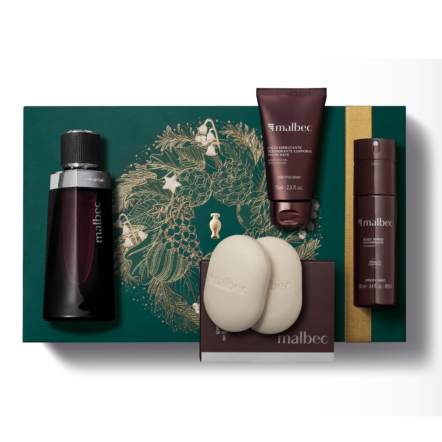 Kit Presente Natal Malbec (4 itens)