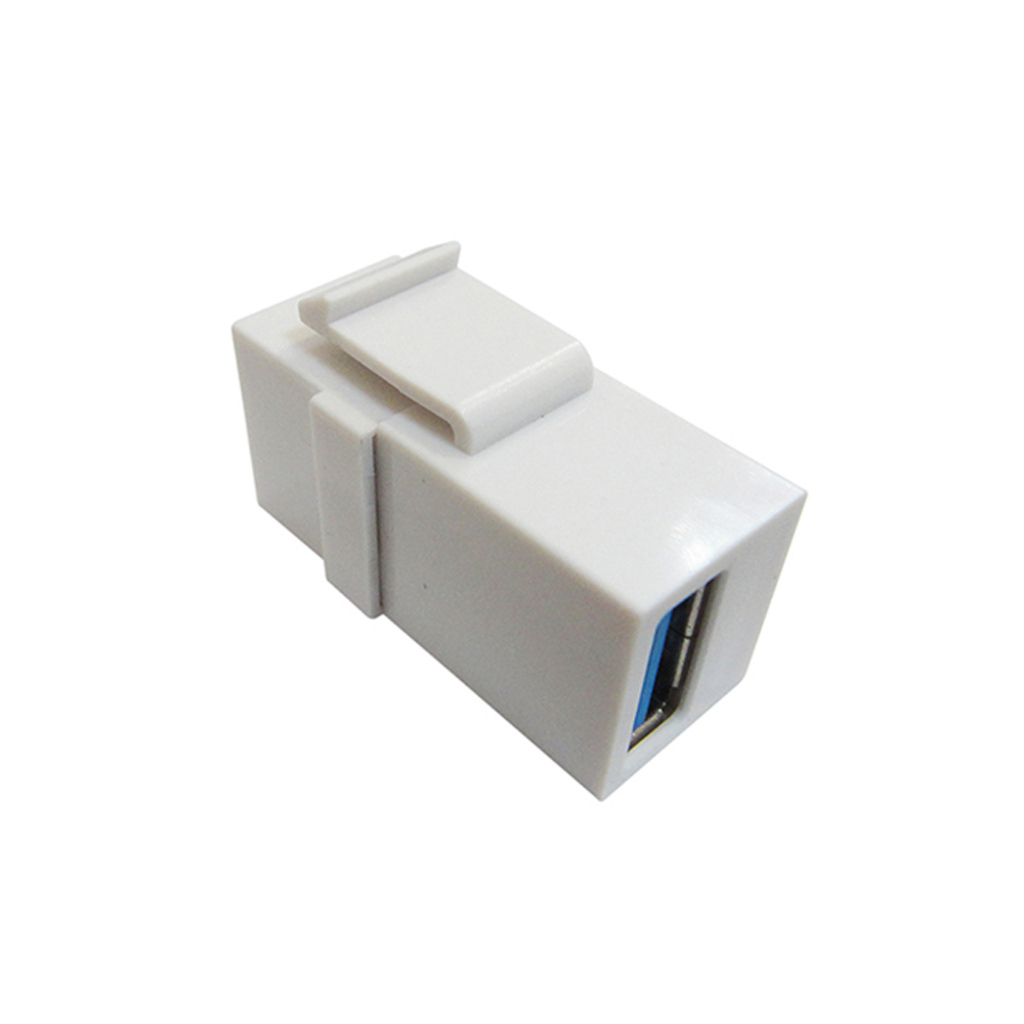 Conector USB Keystone Seccon SecLan - CY-KS-USB-WH)
