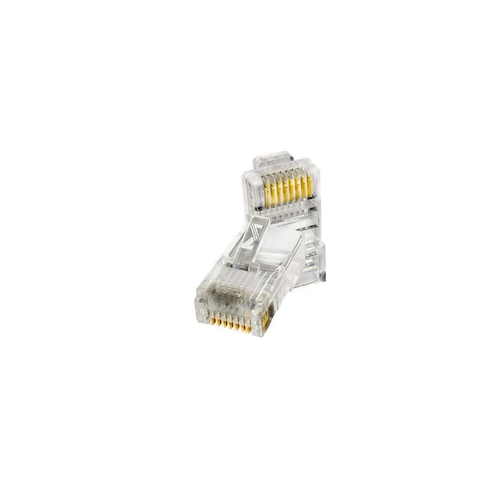 Conector RJ45 Megatron Macho 8 x 8 Cat.5e Pack 100 Unidades 902