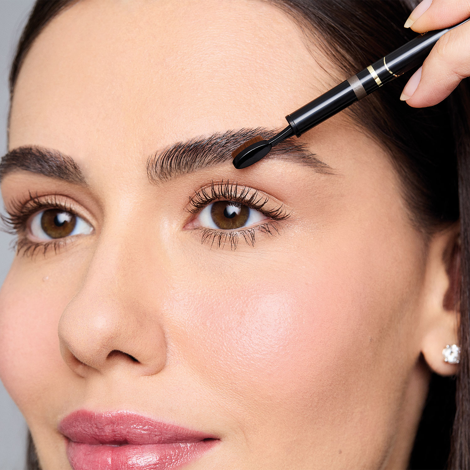 Lapiseira Retrátil Para Sobrancelhas Marrom Claro Glam Definição Perfeita 0,35g