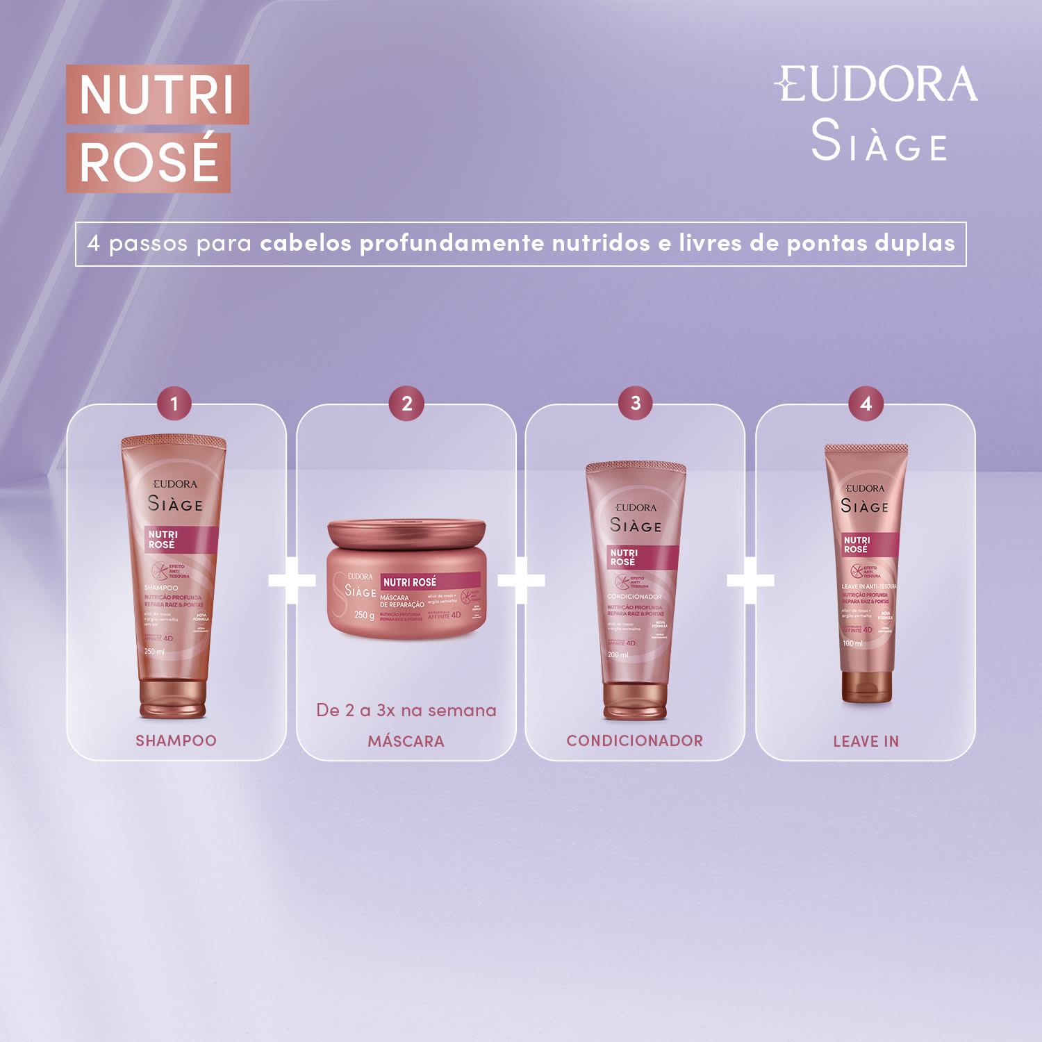 Refil Condicionador Siàge Nutri Rosé 400ml