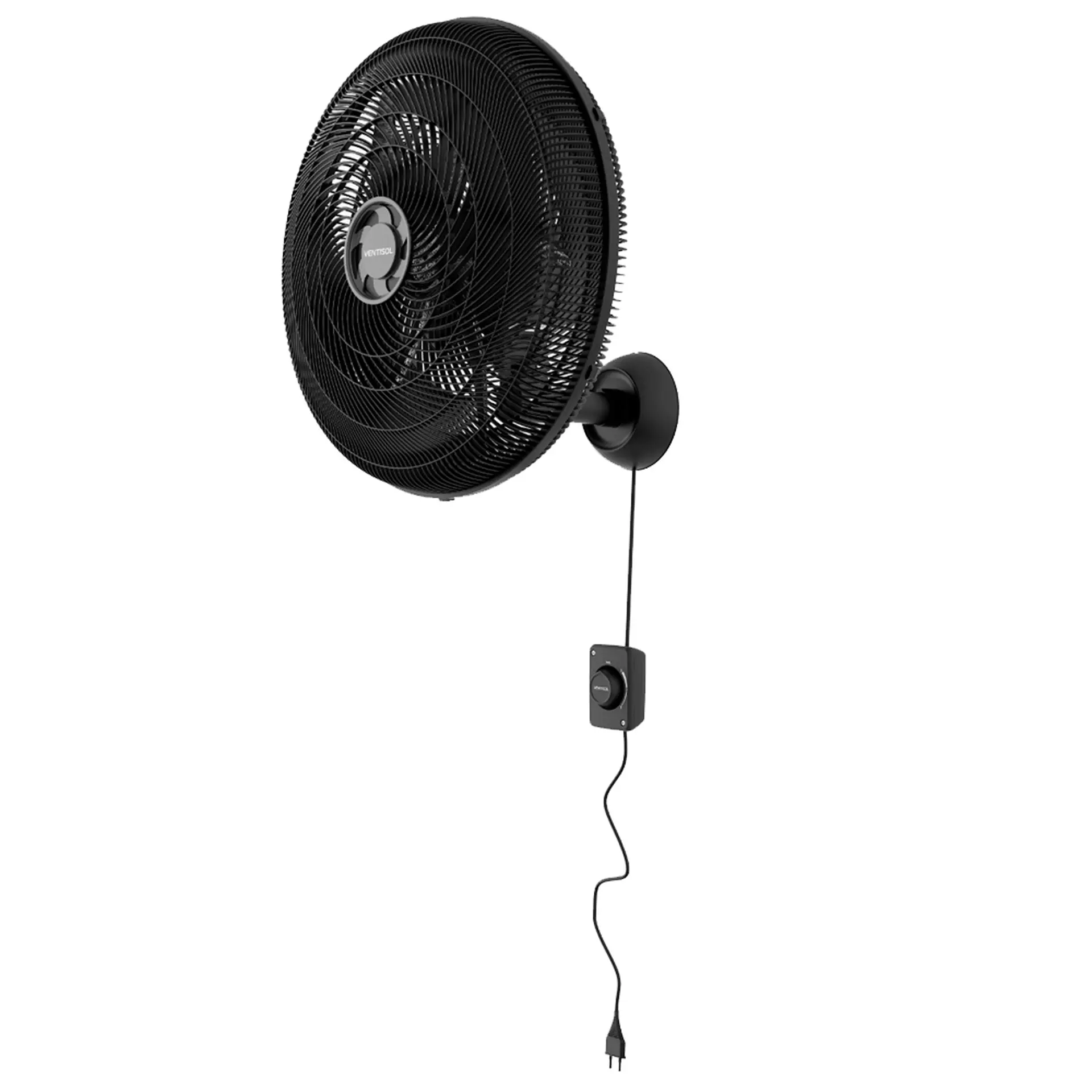 Ventilador Ventisol Monta Fácil 50cm 6 Pás 3 Velocidades 135W 1142 - Preto - 110 Volts