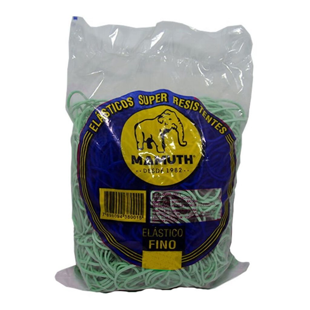 Elástico Verde Mamuth 600 Unidades - SUVF500GRS