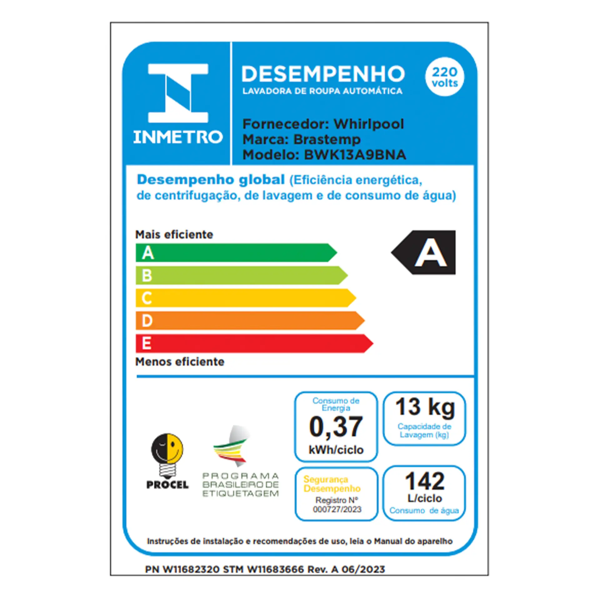 Máquina de Lavar Brastemp 13kg Automática Cesto Inox BWK13A9 - Cinza - 220 Volts