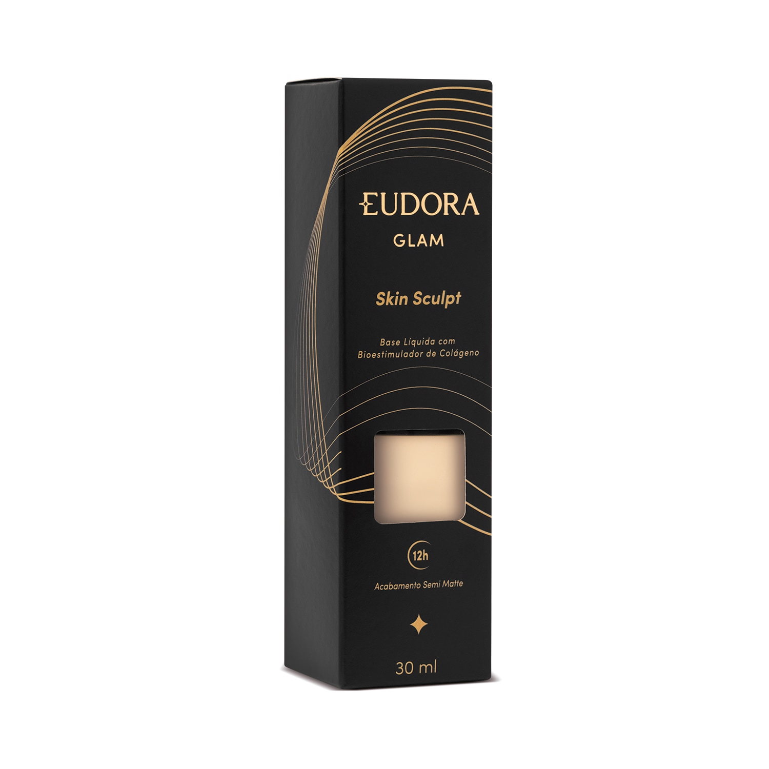 Base Líquida Semi Matte Glam Skin Sculpt Cor 10 30ml