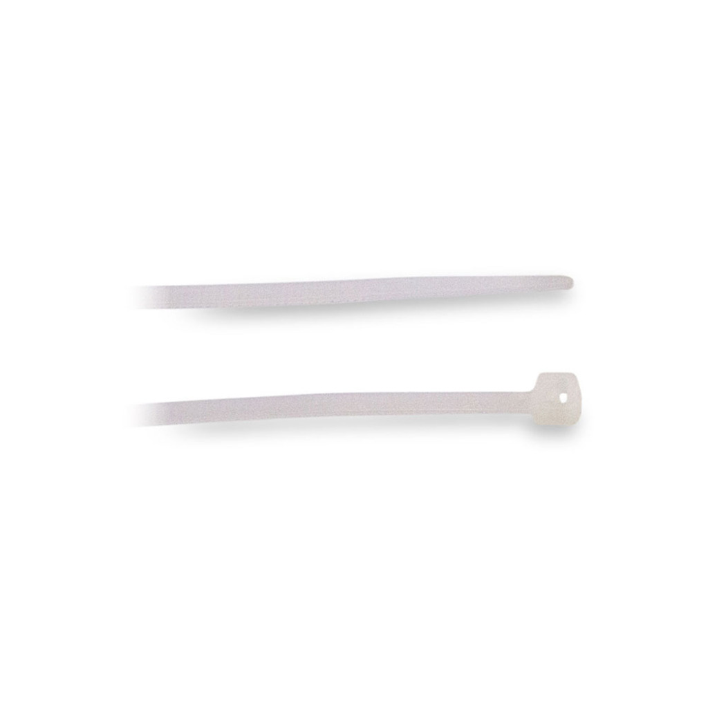 Abraçadeira Plástica Force Line 2,5 x 200mm Branco 100 Unidades